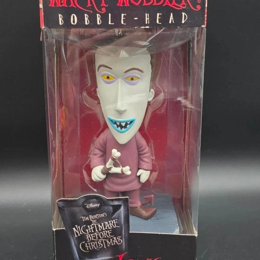 Funko LOCK The Nightmare Before Christmas Wacky Wobbler Bobblehead NEW SEE Rare